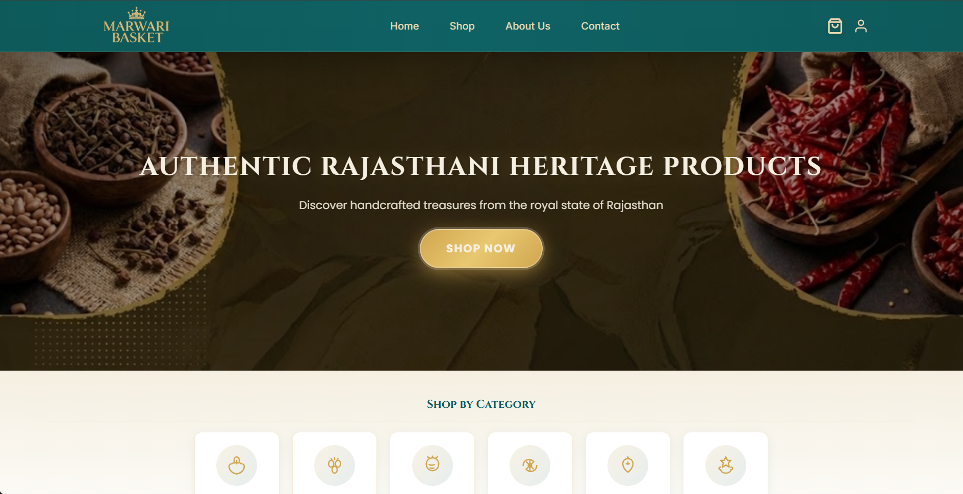 Marwari Basket desktop view